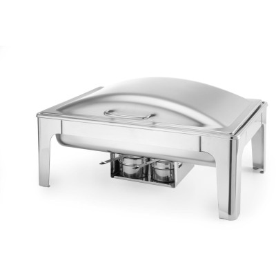 Chafing GN 1/1 saténový vzhled, HENDI, Profi Line, 9L, 570x430x(H)290mm