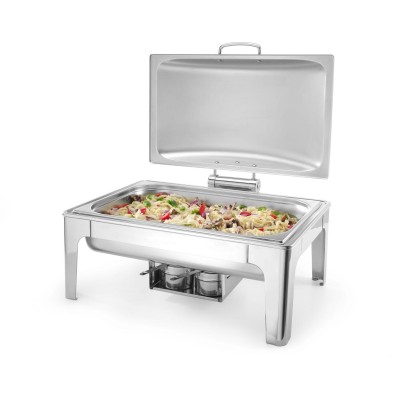 Chafing GN 1/1 saténový vzhled, HENDI, Profi Line, 9L, 570x430x(H)290mm