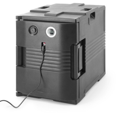 Tepelně izolovaný kontjner s funkcí ohřevu – pro catering, AmerBox, GN 1/1, 220-240V/200W, 477x680x(H)620mm