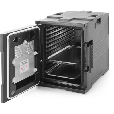 Tepelně izolovaný kontjner s funkcí ohřevu – pro catering, AmerBox, GN 1/1, 220-240V/200W, 477x680x(H)620mm