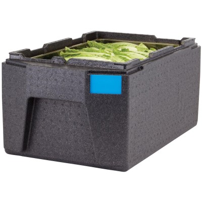 Termoizolační box Cam GoBox, horní plnění, GN 1/1, 46 l, Cambro, Černá, 680x400x(H)321mm