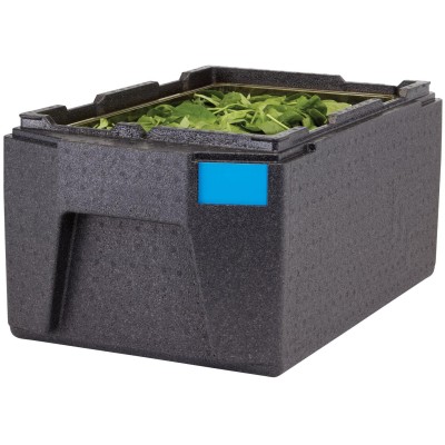 Termoizolační box Cam GoBox, horní plnění, GN 1/1, 46 l, Cambro, Černá, 680x400x(H)321mm