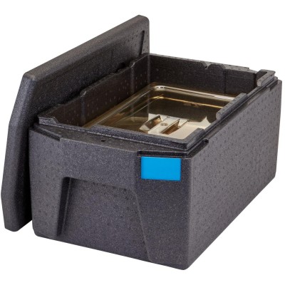 Termoizolační box Cam GoBox, horní plnění, GN 1/1, 46 l, Cambro, Černá, 680x400x(H)321mm