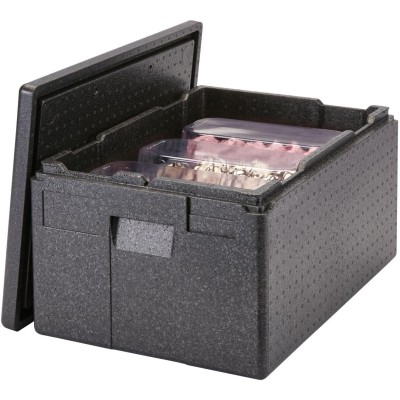 Termoizolační box Cam GoBox XL plnění shora, GN 1/1, Cambro, Černá, 610x430x(H)320mm