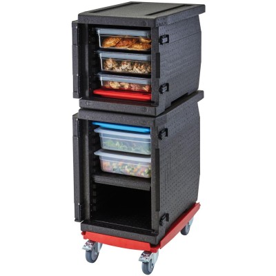 Termoizolační box Cam GoBox, horní plnění, GN 1/1, 86 l, Cambro, GN 1/1, 86L, Černá, 640x440x(H)625mm