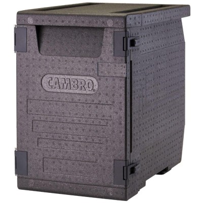 Termoizolační box Cam GoBox, horní plnění, GN 1/1, 86 l, Cambro, GN 1/1, 86L, Černá, 640x440x(H)625mm