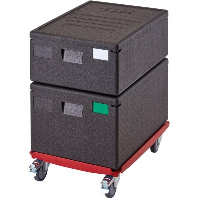 Termoizolační box Cam GoBox plnění shora, 600x400 mm, Cambro, 80 l, 80L, Černá, 690x490x(H)370mm