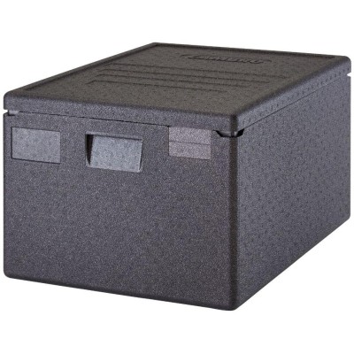 Termoizolační box Cam GoBox plnění shora, 600x400 mm, Cambro, 80 l, 80L, Černá, 690x490x(H)370mm