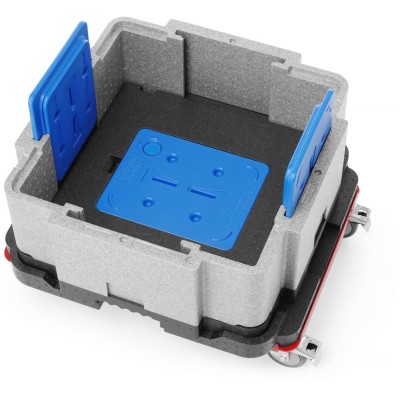Multifunkční izolovaná nádoba Cam GoBox, Cambro, Světle šedá, 641x641x(H)754mm