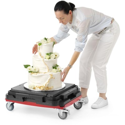 Multifunkční izolovaná nádoba Cam GoBox, Cambro, Světle šedá, 641x641x(H)754mm