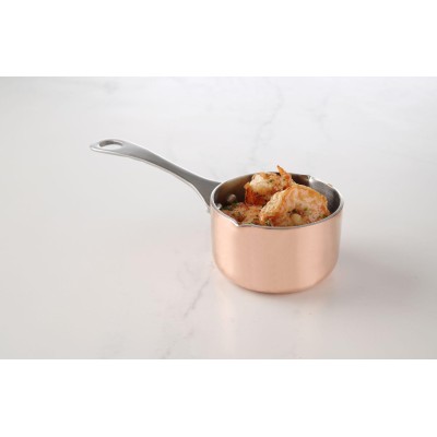 Mini rendlík s výlevkou, HENDI, 0,26L, ⌀85x(H)50mm