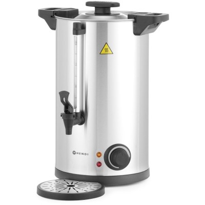 Dvoustěnný kotel na horké nápoje, HENDI, 9L, 220-240V/1500W, 340x315x(H)430mm