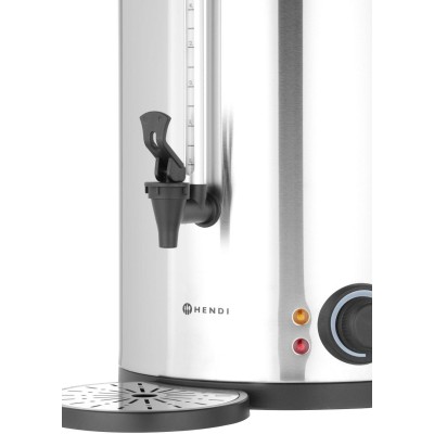 Dvoustěnný kotel na horké nápoje, HENDI, 9L, 220-240V/1500W, 340x315x(H)430mm