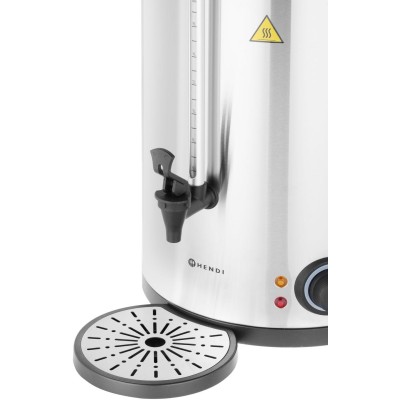 Dvoustěnný kotel na horké nápoje, HENDI, 9L, 220-240V/1500W, 340x315x(H)430mm