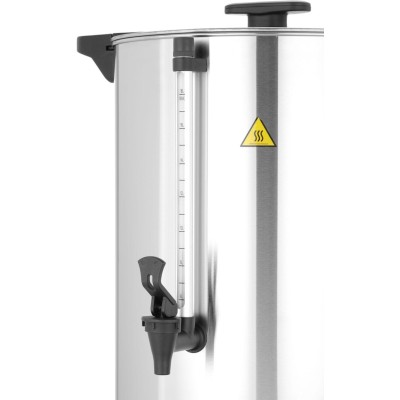 Dvoustěnný kotel na horké nápoje, HENDI, 9L, 220-240V/1500W, 340x315x(H)430mm