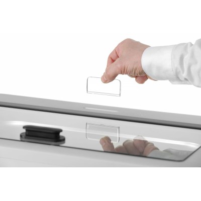 Chafing dish UNIQ, HENDI, designed by Robert Bronwasser, Bílá, 220-240V/700W, 607x402x(H)245mm