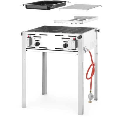 Grill-Master Maxi 50/50, HENDI, 11kW, 850x675x(H)600mm