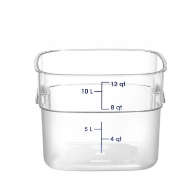Nádoba na potraviny CamSquares Fresh Pro , Cambro, 11,4L, Průhledná, 289x289x(H)216mm