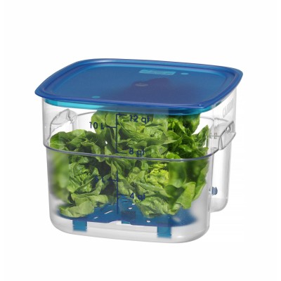 Nádoba na potraviny CamSquares Fresh Pro , Cambro, 11,4L, Průhledná, 289x289x(H)216mm