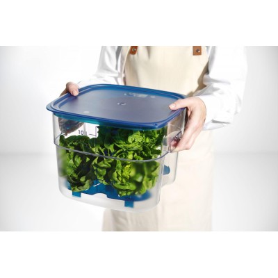 Nádoba na potraviny CamSquares Fresh Pro , Cambro, 11,4L, Průhledná, 289x289x(H)216mm