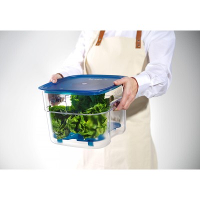 Nádoba na potraviny CamSquares Fresh Pro , Cambro, 11,4L, Průhledná, 289x289x(H)216mm