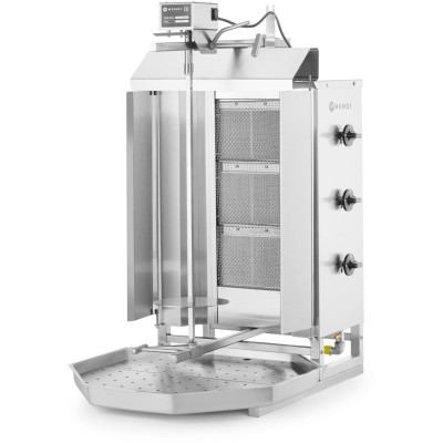 Plynový gril na kebab, HENDI, Profi Line, 9,75kW, 470x550x(H)960mm