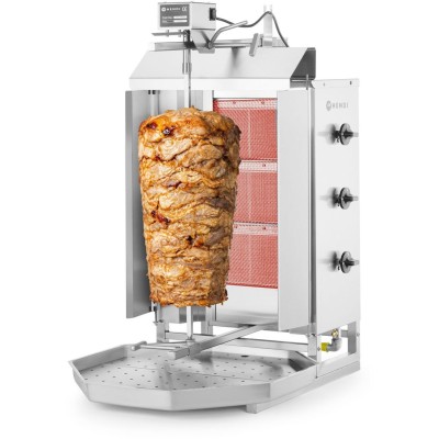 Plynový gril na kebab, HENDI, Profi Line, 9,75kW, 470x550x(H)960mm
