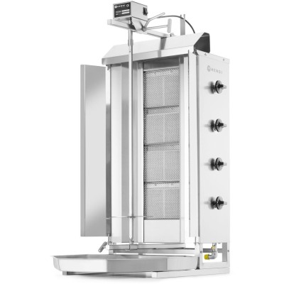 Plynový kebab gril, HENDI, Profi Line, 230V/16W, 13kW, 735x745x(H)1110mm