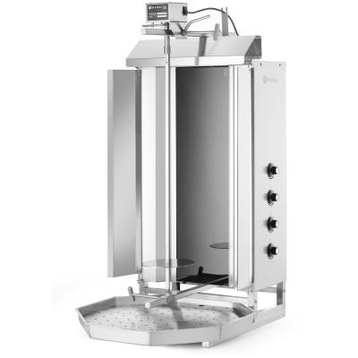 Elektrický gril na kebab, HENDI, Profi Line, 400V/7200W, 7,2kW, 550x700x(H)1120mm