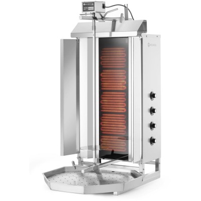 Elektrický gril na kebab, HENDI, Profi Line, 400V/7200W, 7,2kW, 550x700x(H)1120mm