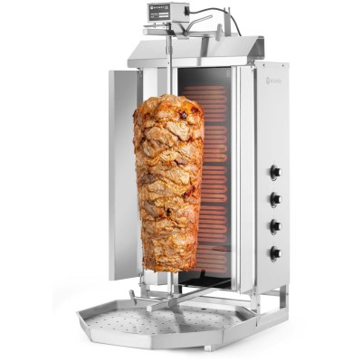 Elektrický gril na kebab, HENDI, Profi Line, 400V/7200W, 7,2kW, 550x700x(H)1120mm