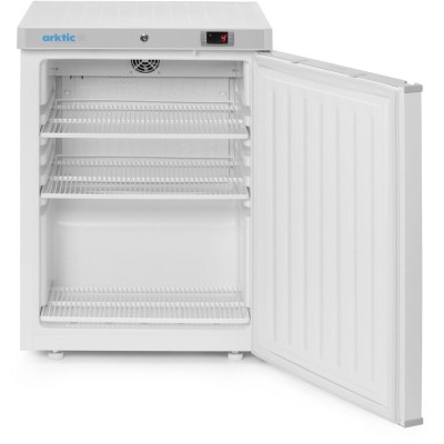 Chladnička Budget Line v bílém lakovaném ocelovém krytu, Arktic, Budget Line, Bílá, 230V/124W, 598x623x(H)838mm