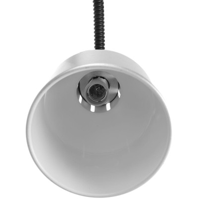 Výškově nastavitelná ohřívací lampa válcová, HENDI, Stříbrná, 230V/250W, ⌀175x(H)250mm