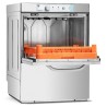 Gastronomická univerzální myčka nádobí s odtokovým čerpadlem, manuální ovládání, dávkovač mycího prostředku, 3,4 kW, 230 V | FOR