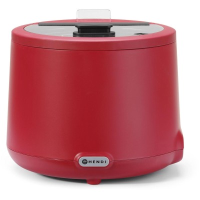 Konvice na polévku UNIQ, HENDI, designed by Robert Bronwasser, 8L, Červená, 220-240V/500W, ⌀365x(H)325mm