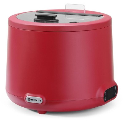 Konvice na polévku UNIQ, HENDI, designed by Robert Bronwasser, 8L, Červená, 220-240V/500W, ⌀365x(H)325mm