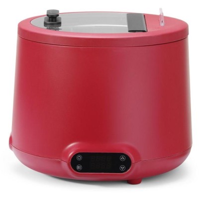 Konvice na polévku UNIQ, HENDI, designed by Robert Bronwasser, 8L, Červená, 220-240V/500W, ⌀365x(H)325mm
