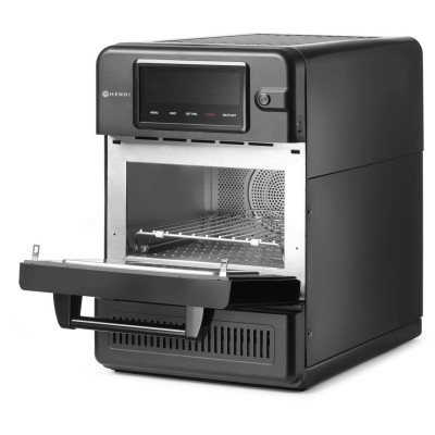 Vysokorychlostní pečící trouba CombiTurbo, HENDI, 18L, Černá, 230V/3000W, 402x735x(H)608mm