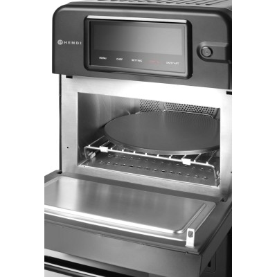 Vysokorychlostní pečící trouba CombiTurbo, HENDI, 18L, Černá, 230V/3000W, 402x735x(H)608mm