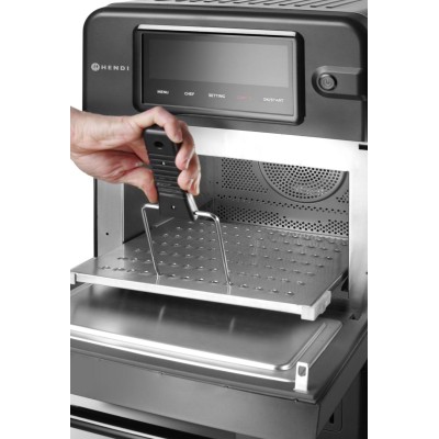 Vysokorychlostní pečící trouba CombiTurbo, HENDI, 18L, Černá, 230V/3000W, 402x735x(H)608mm