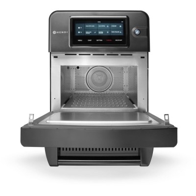 Vysokorychlostní pečící trouba CombiTurbo, HENDI, 18L, Černá, 230V/3000W, 402x735x(H)608mm