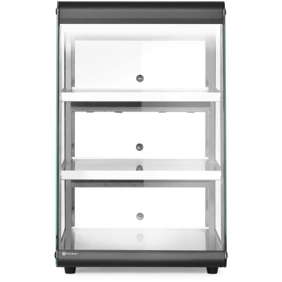 Vyhřívaná pultová expozice, HENDI, Černá, 220-240V/500W, 472x447x(H)775mm