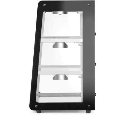 Vyhřívaná pultová expozice, HENDI, Černá, 220-240V/500W, 472x447x(H)775mm