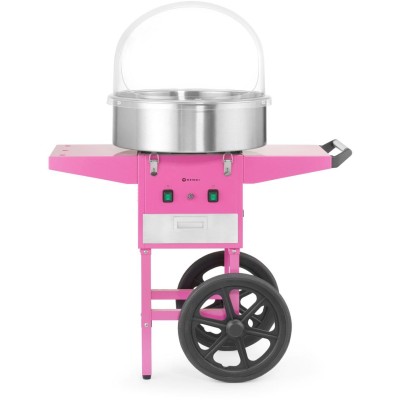 Stroj na cukrovou vatu, HENDI, Pastelově růžová, 220-240V/1130W, 948x520x(H)914mm