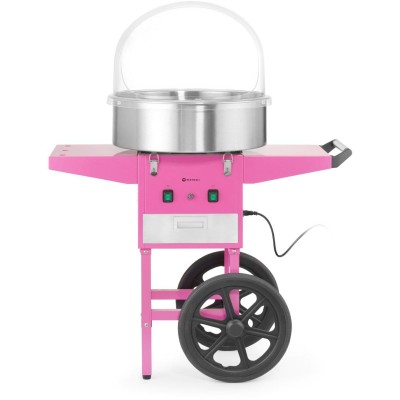 Stroj na cukrovou vatu, HENDI, Pastelově růžová, 220-240V/1130W, 948x520x(H)914mm