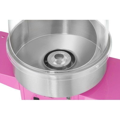 Stroj na cukrovou vatu, HENDI, Pastelově růžová, 220-240V/1130W, 948x520x(H)914mm