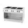Indukční sporák, 6 varných zón, HENDI, 400V/25500W, 1200x700x(H)890mm