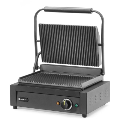Kontaktní gril, HENDI, 230V/2200W, 430x375x(H)216mm