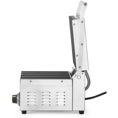 Kontaktní gril na párek v rohlíku a wrapy, HENDI, 220-240V/1800W, 385x285x(H)254mm