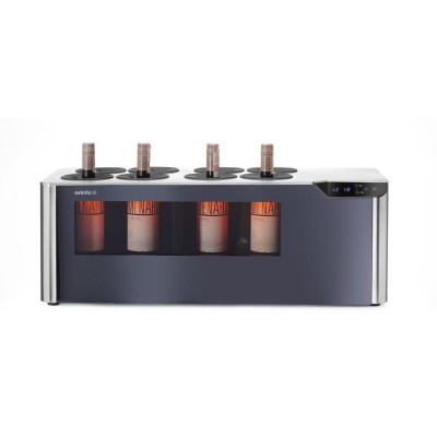 Pultová chladnička na víno dvouzónová, Cellar, Arktic, Černá, 220-240V/60W, 800x350x(H)293mm